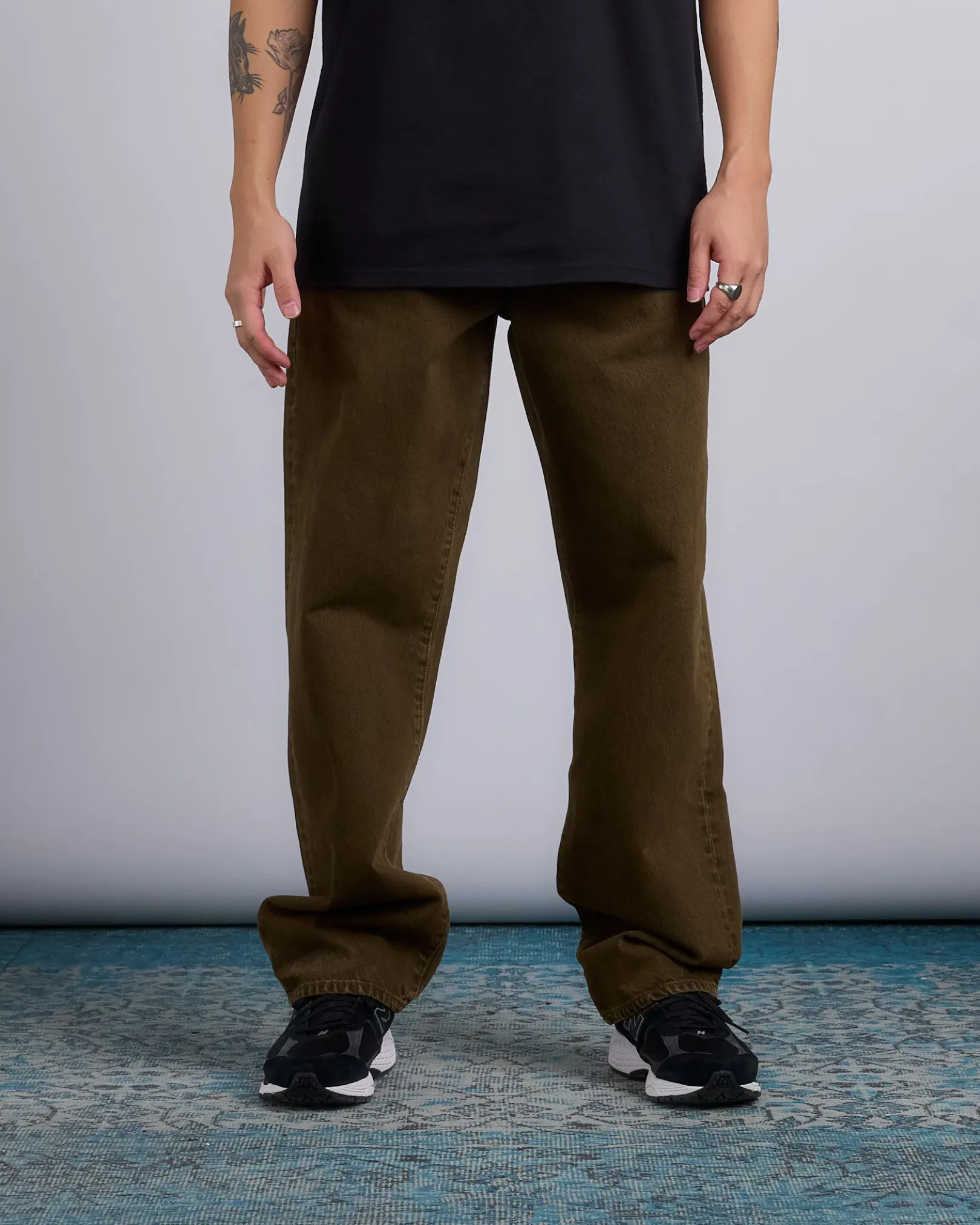 New Stussy Big Ol Jean Denim Mushroom