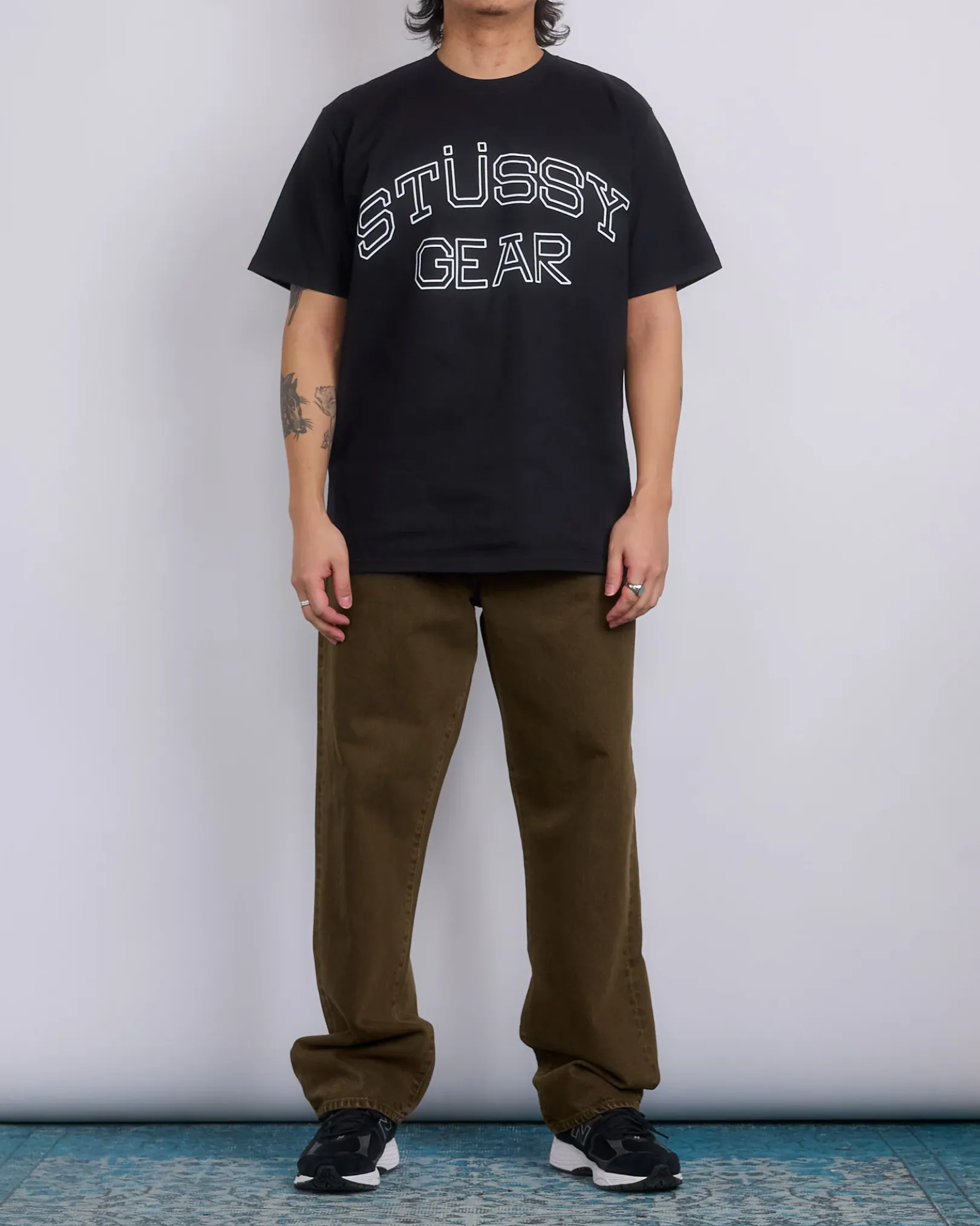 New Stussy Big Ol Jean Denim Mushroom