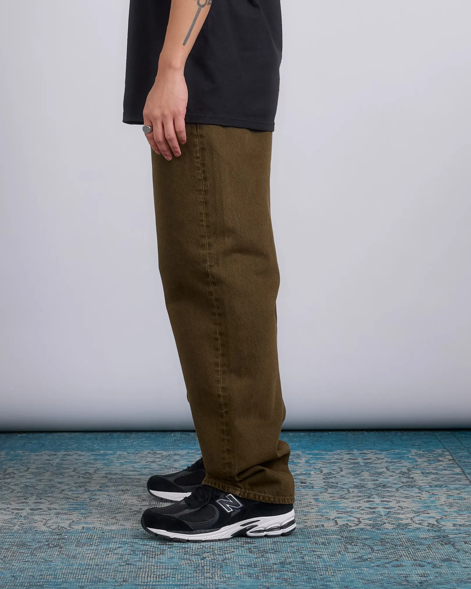 New Stussy Big Ol Jean Denim Mushroom