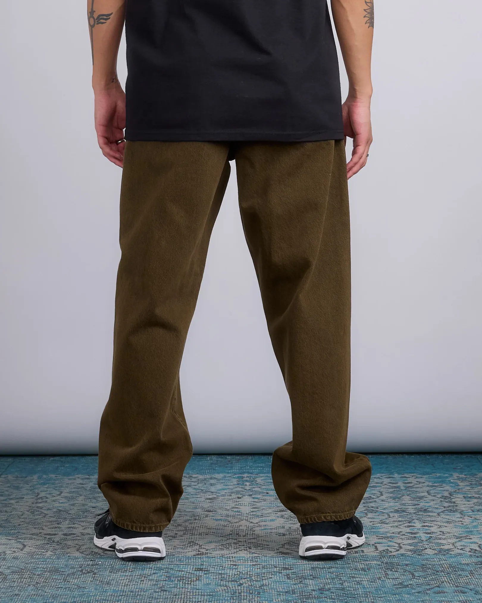 New Stussy Big Ol Jean Denim Mushroom