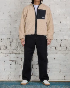 Online Stussy Big Ol' Jeans Washed Canvas Black