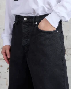 Online Stussy Big Ol' Jeans Washed Canvas Black