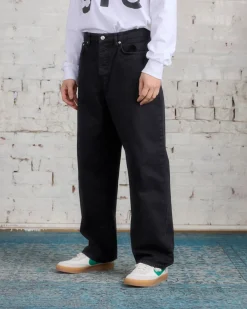 Online Stussy Big Ol' Jeans Washed Canvas Black