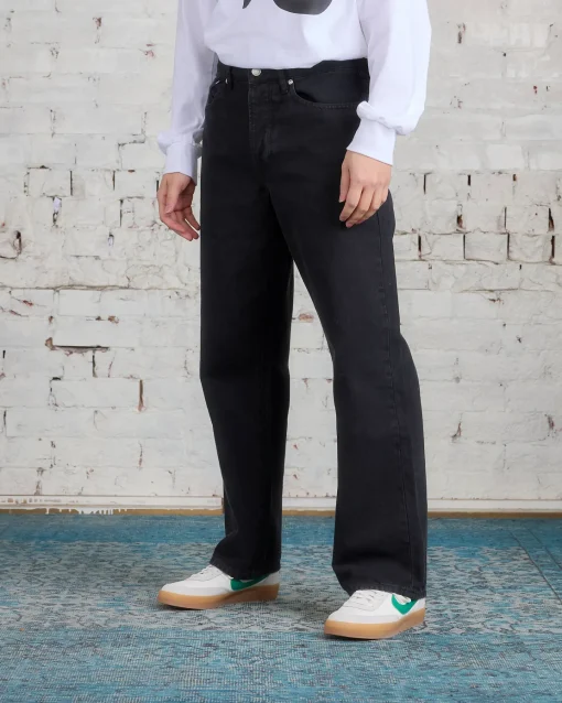 Best Stussy Classic Jeans Washed Canvas Black