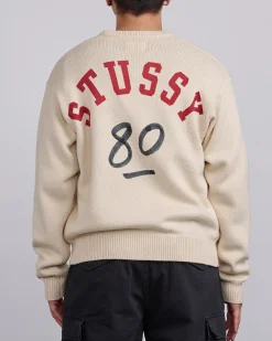 Best Stussy Handwritten Sweater Natural