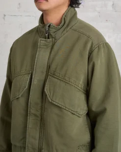 Sale Stussy Insulated Field Jacket Olive
