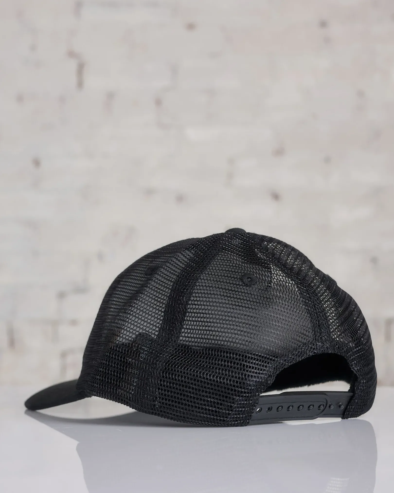Best Stussy LP Design Corp Trucker Cap Black
