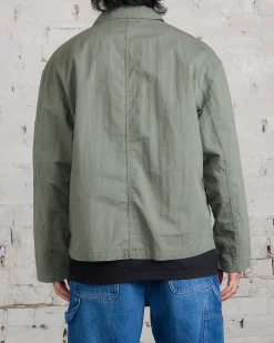 Hot Stussy Military Overshirt Jacket Olive