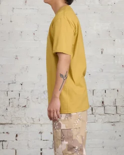 Hot Stussy Milk T-Shirt Curry