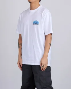 Clearance Stussy Pick-Up T-Shirt White