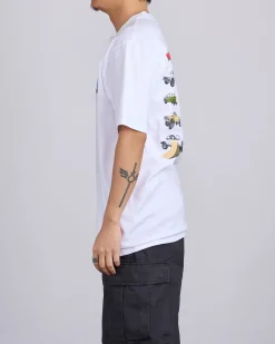 Clearance Stussy Pick-Up T-Shirt White