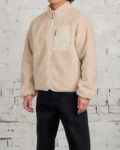 Online Stussy Sherpa Reversible Jacket Natural