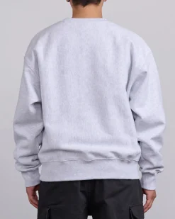 Online Stussy Smooth 80 Crew Ash Heather