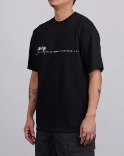 Discount Stussy Smooth 80 T-Shirt Black