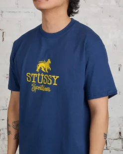 Sale Stussy Sportswear T-Shirt Navy
