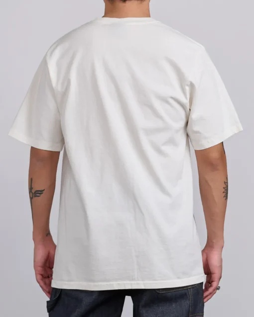 Fashion Stussy Strong Mac Pigment Dyed T-Shirt Natural