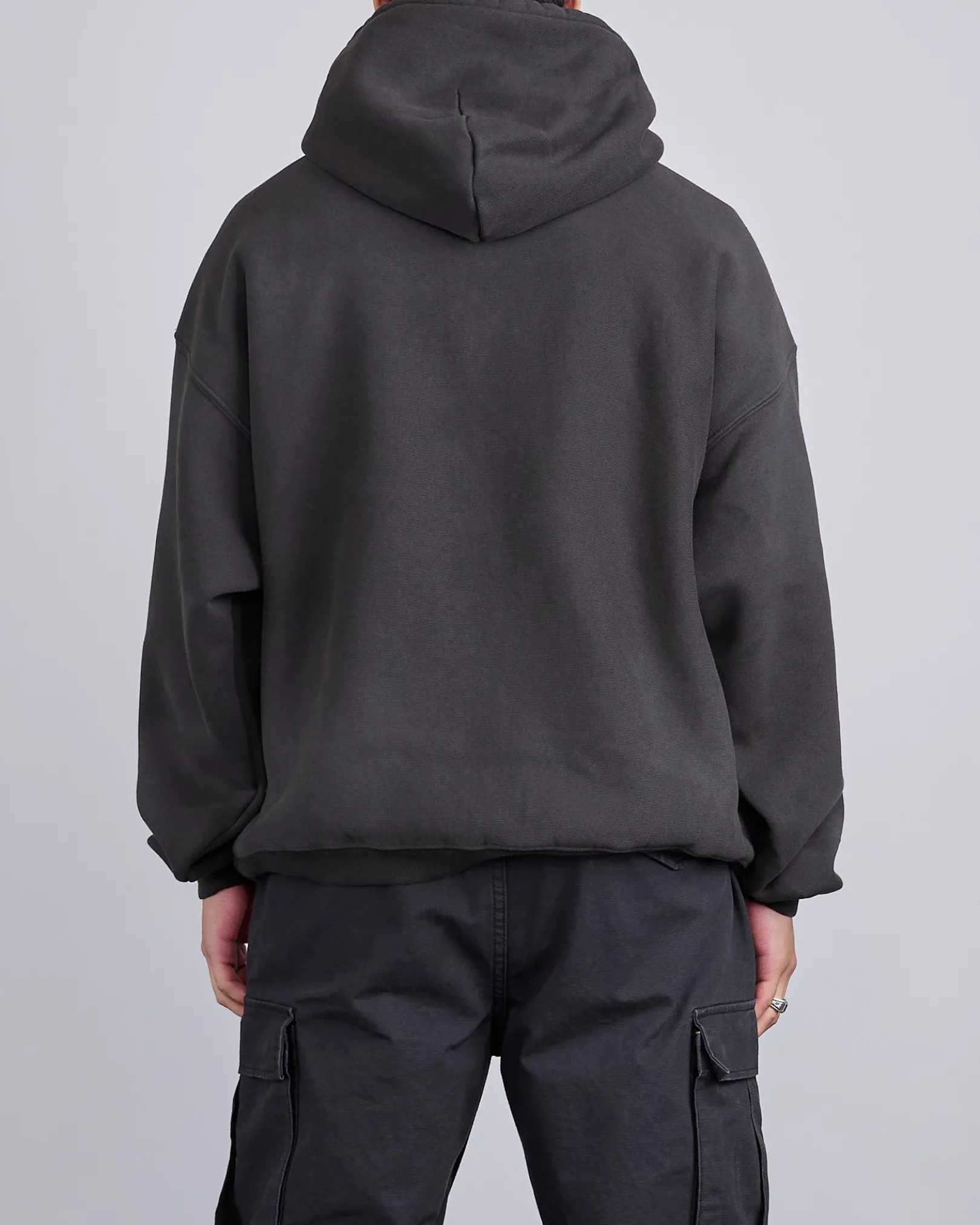 Best Stussy STU Applique Hooded Sweatshirt Black