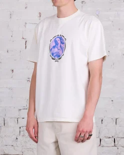 Outlet Stussy Venus Oval Pigment Dyed T-Shirt Natural