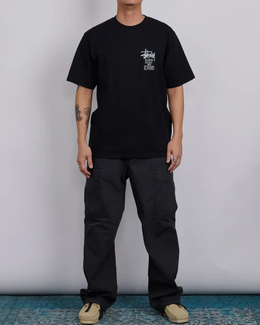 Sale Stussy Well Suited T-Shirt Black