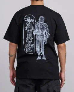 Sale Stussy Well Suited T-Shirt Black