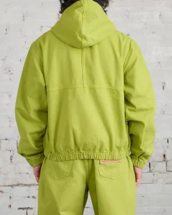 Sale Stussy Work Jacket Unlined Canvas Cactus