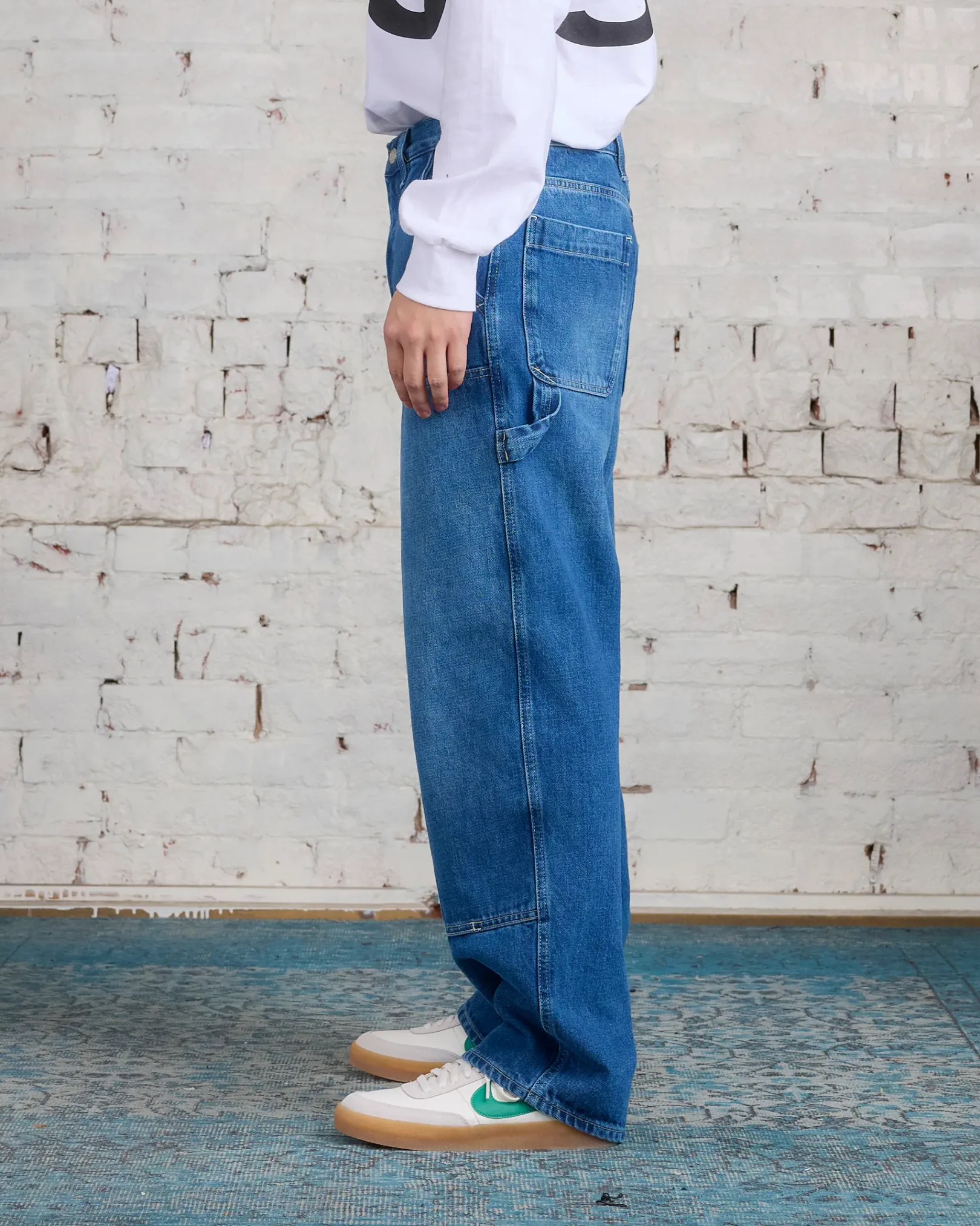Hot Stussy Work Pant Denim Washed Blue