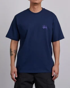 Hot Stussy X-Ray Fishin T-Shirt Navy