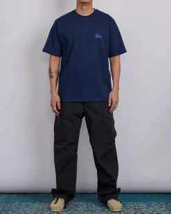 Hot Stussy X-Ray Fishin T-Shirt Navy