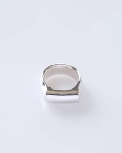 Hot Tom Wood Crest Ring Silver 925