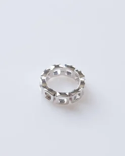 Sale Tom Wood Cushion Band Open Ring Silver 925