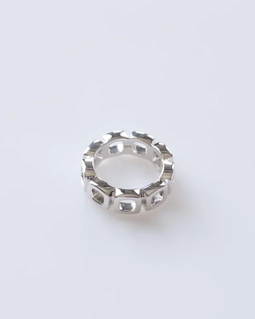 Sale Tom Wood Cushion Band Open Ring Silver 925