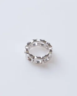 Sale Tom Wood Cushion Band Open Ring Silver 925