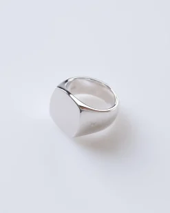 Sale Tom Wood Cushion Ring (M) Polished Silver 925
