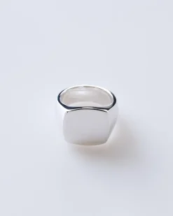 Discount Tom Wood Cushion Ring Polished Silver 925