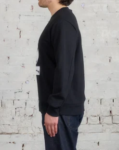 Online UNDERCOVER Barbed U Graphic Crewneck Black