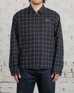 Clearance UNDERCOVER Grid Blouson Jacket Black CK
