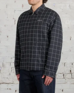 Clearance UNDERCOVER Grid Blouson Jacket Black CK