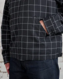 Clearance UNDERCOVER Grid Blouson Jacket Black CK