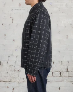 Clearance UNDERCOVER Grid Blouson Jacket Black CK