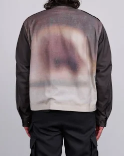 Online UNDERCOVER Wool Bosisio Crop Jacket Dark Brown