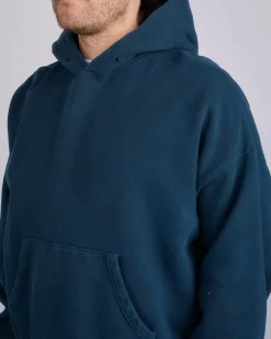 Fashion visvim Amplus SB Hoodie P.O. N.D. Dk.Indigo