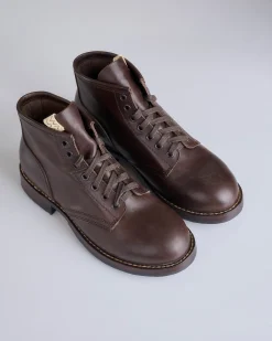 Discount visvim Brigadier Boot Folk Dark Brown