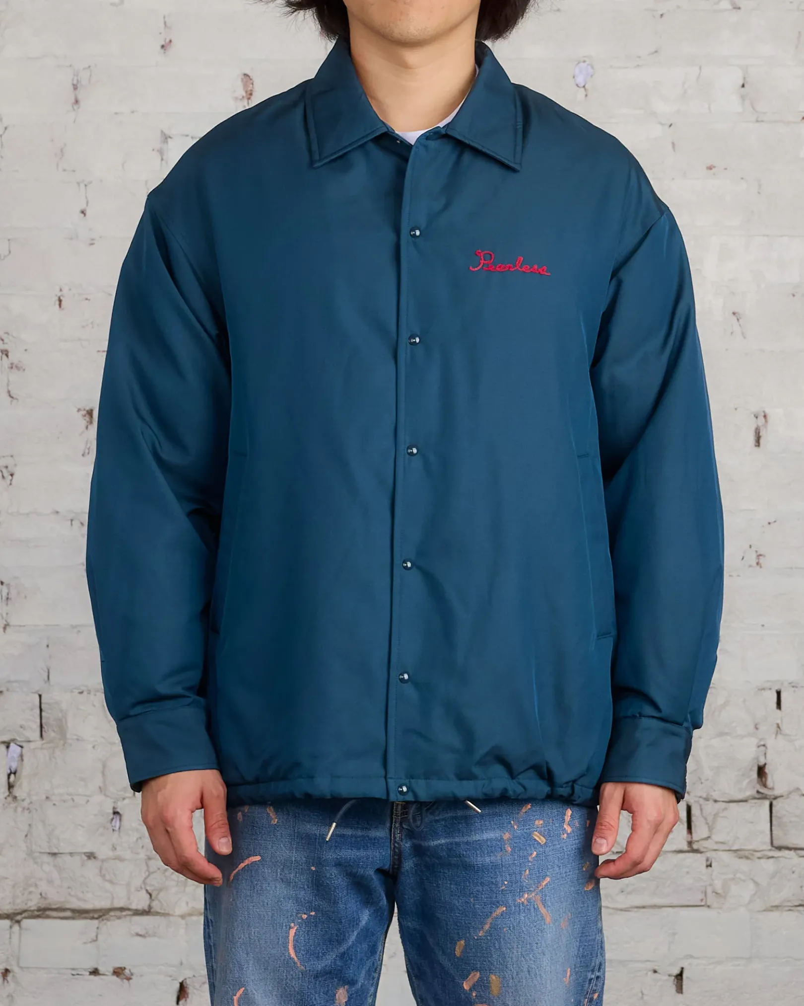 New visvim Coach Down Jacket Navy