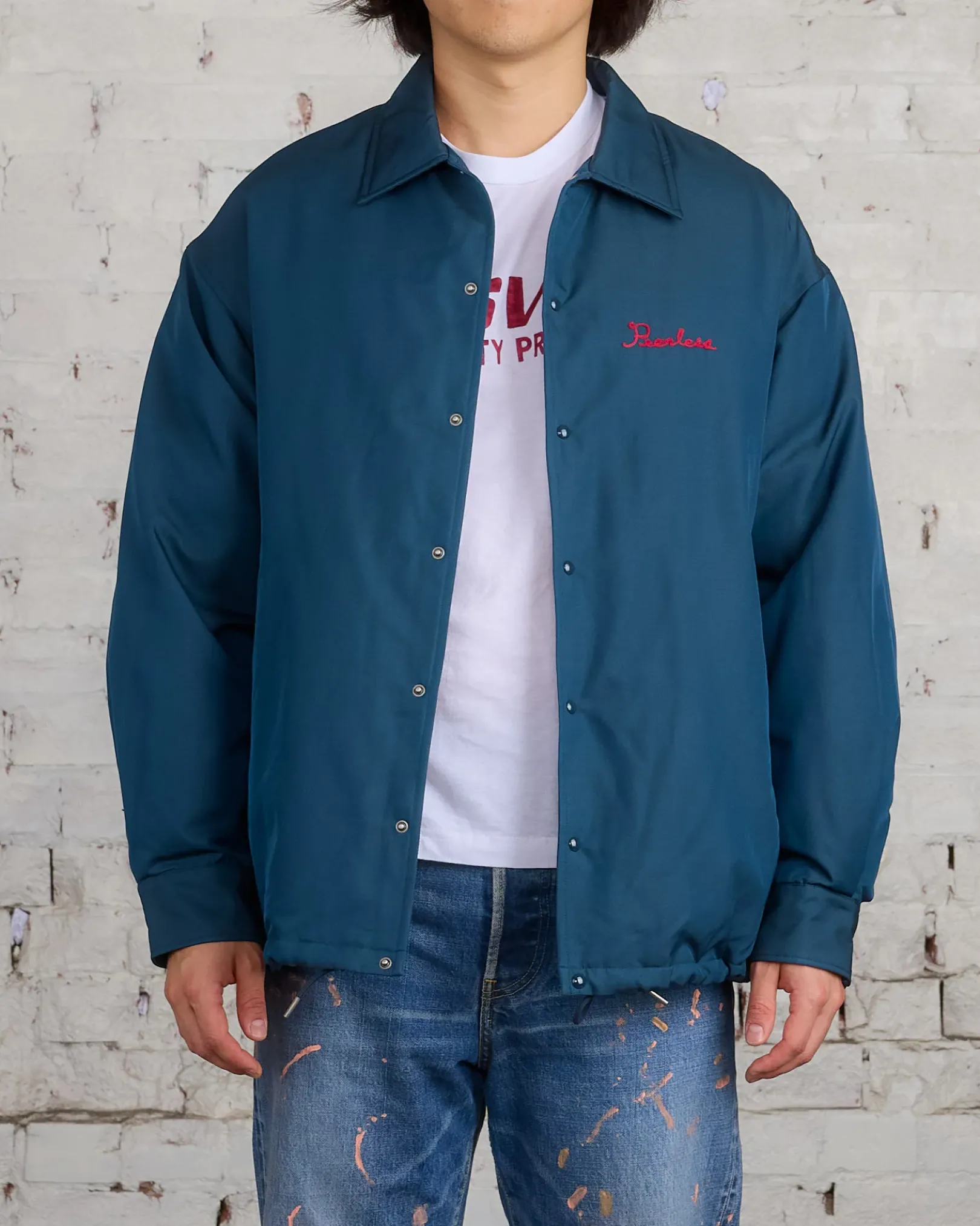 New visvim Coach Down Jacket Navy