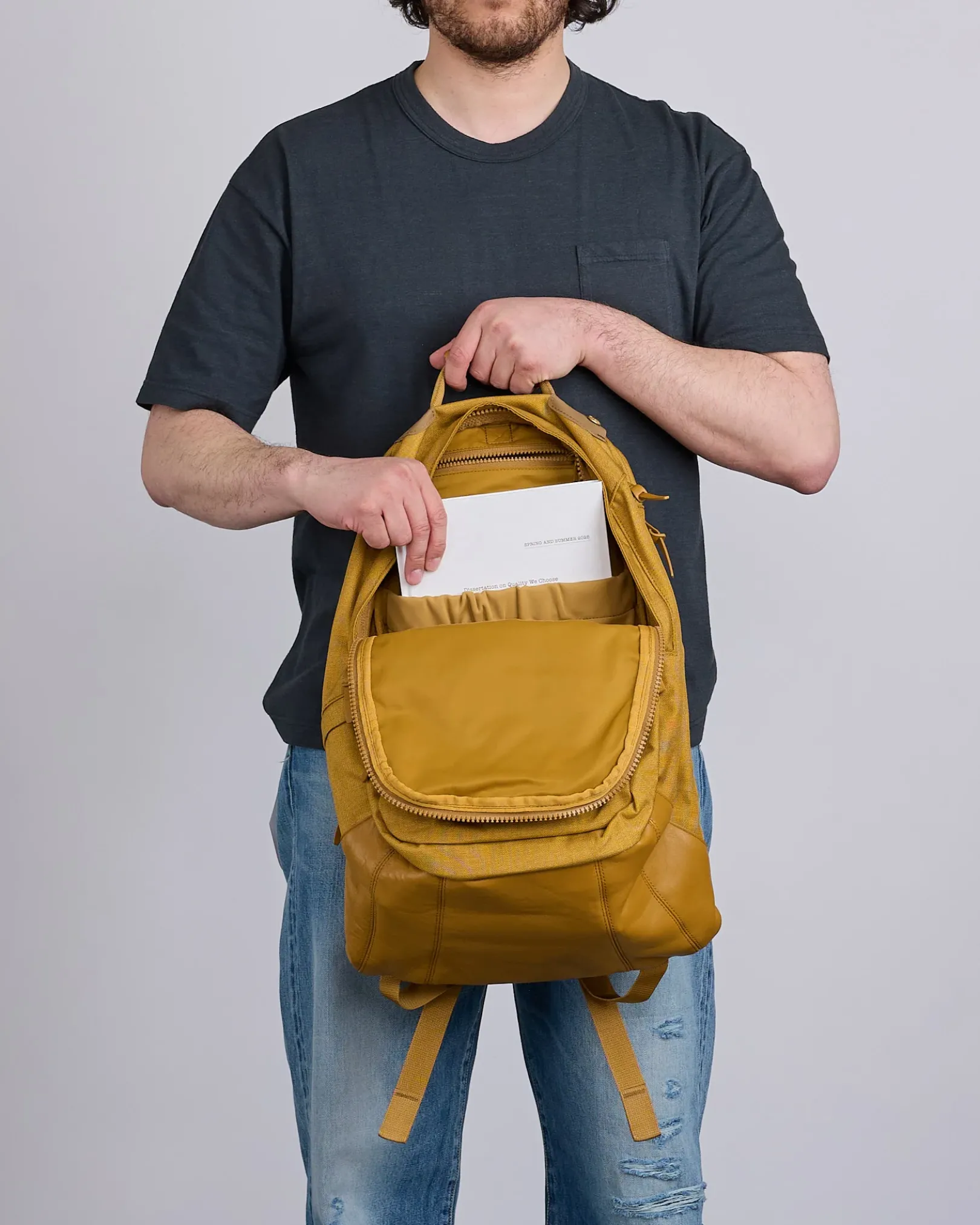 Outlet visvim Cordura 22L Pack Mustard