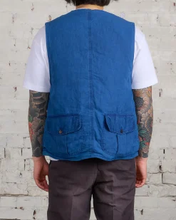 New visvim Gusto Down Vest Indigo