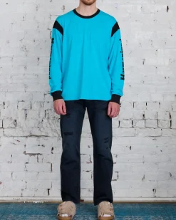 Discount visvim ICT visvim I.C.T. Jumbo Tee L/S Blue