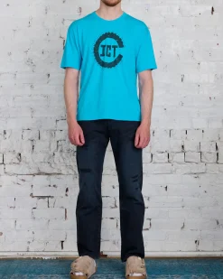 Discount visvim ICT visvim I.C.T. Jumbo Tee S/S Blue