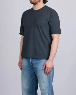 Clearance visvim Jumbo Short Sleeve T-Shirt DMGD Black