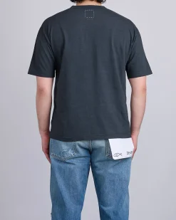 Clearance visvim Jumbo Short Sleeve T-Shirt DMGD Black